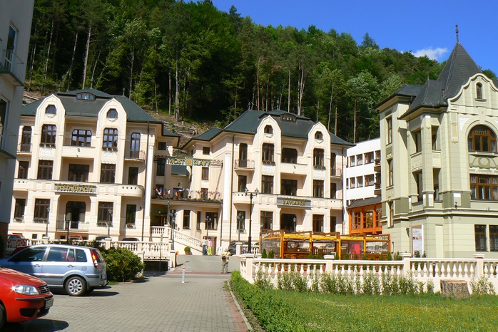 Trenianske Teplice - hotel pri Moste slvy