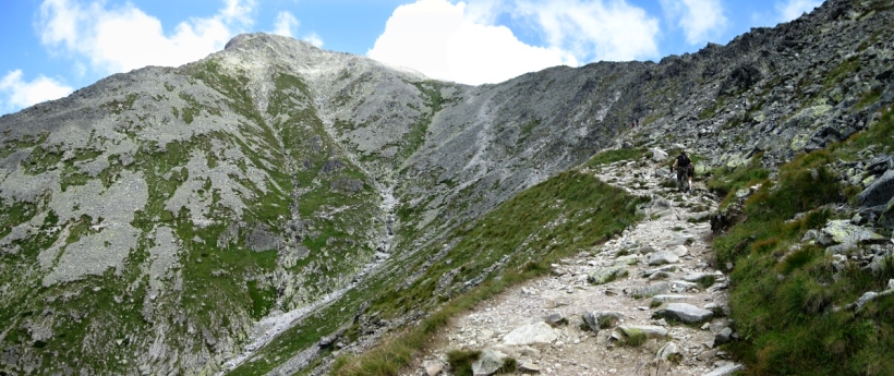 Panorma zo zostupu