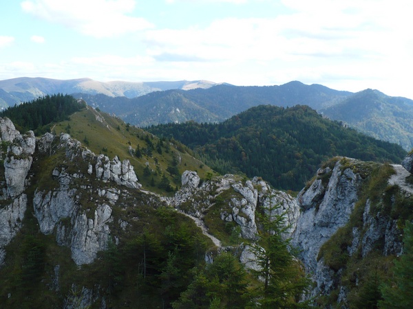 Z vrcholu Ostrej