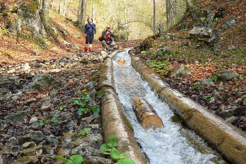 Zaujímavosť: Vodný žľab na plavenie dreva – Rakytovo (Harmanec) – foto 8