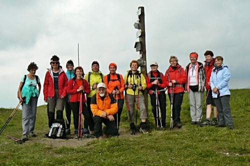 Vrchol Ploskej 1532 m