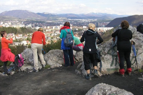 Výhľad z Malachovských skaliek