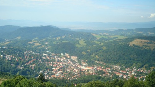 Vychutnávame si pohľady na Kremnicu.