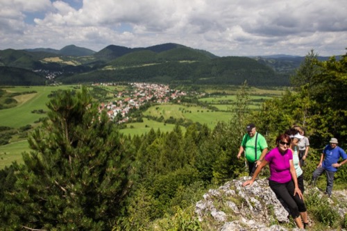 Pohľad na obec Belá