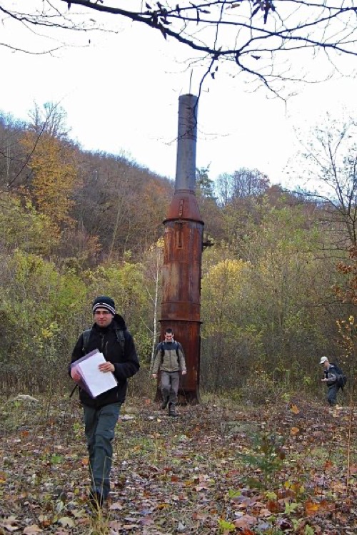 Posledné zvyšky bývalej zlievárne v Rákošskej Bani