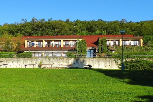 Hotel Panoráma v Chľabe, v ktorom sme boli ubytovaní