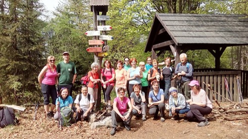 V Bystrickom sedle (1190 m n. m.)