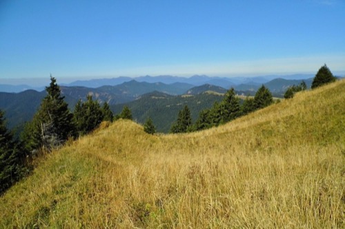 Na horizonte Malá Fatra - Kriváne, pred ňou Kľak - Veľká Fatra