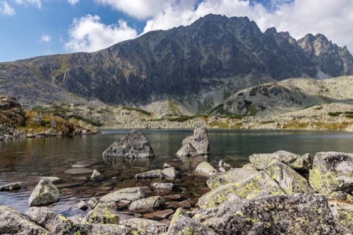 Končistá 2537 m od východu a Batizovské pleso