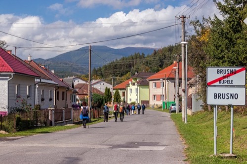 Záver túry v Brusne