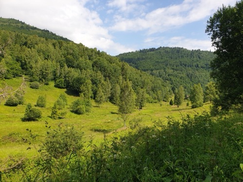 Malebná krajina Volovských vrchov