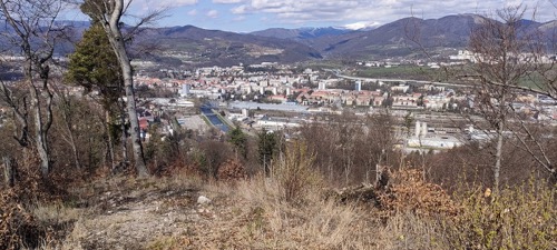 Výhľady na Banskú Bystricu z traverzu Starej kopy